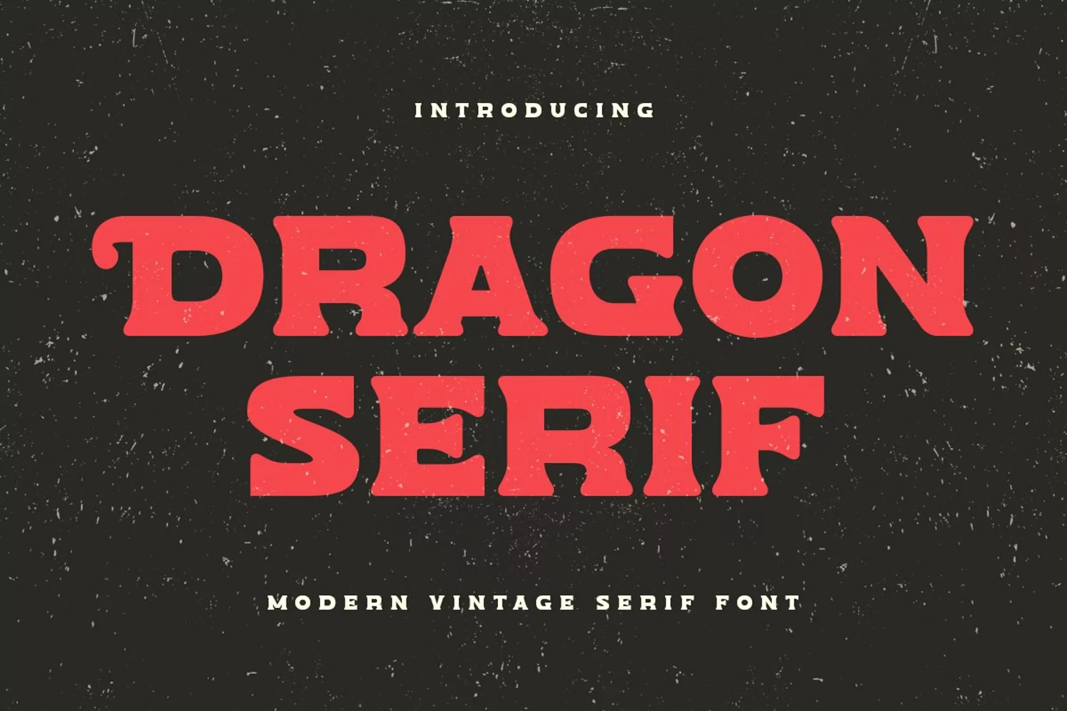 Dragon Serif - Modern Vintage Serif Font product image 1