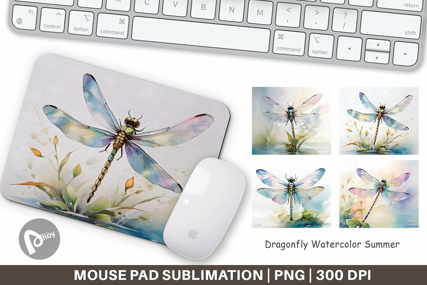 Mouse Pad Dragonfly Summer product image 1