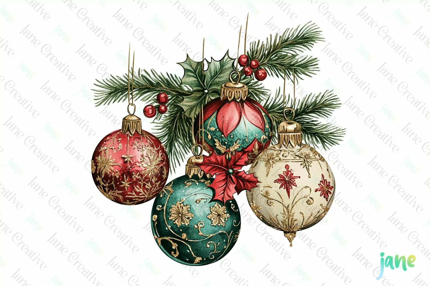 Old Vintage Christmas Sublimation product image 1
