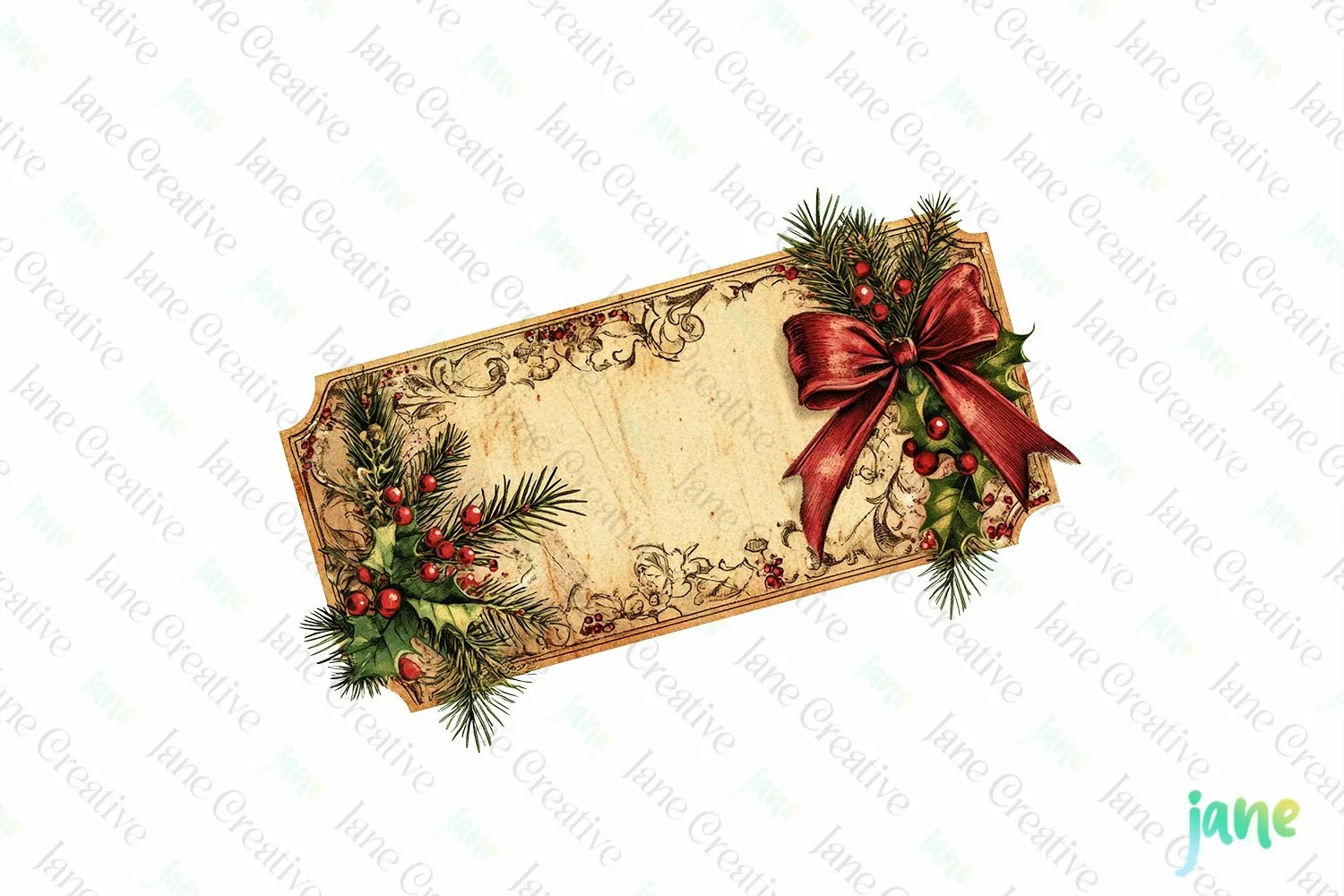 Old Vintage Christmas Sublimation product image 1