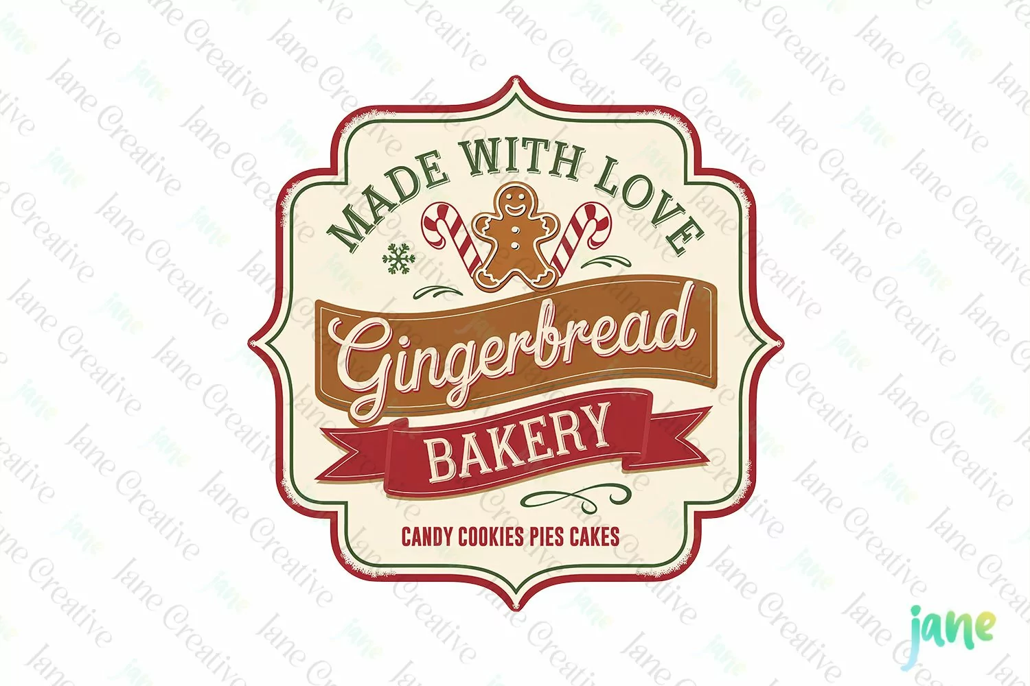 Vintage Christmas Label Sublimation product image 1