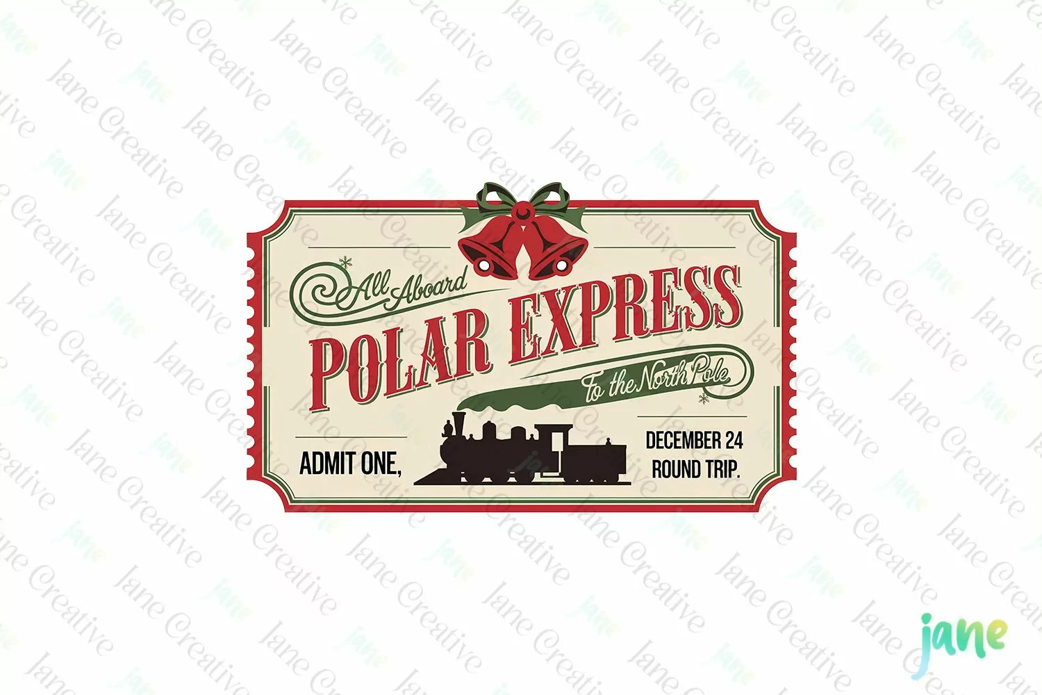 Vintage Christmas Label Sublimation product image 1