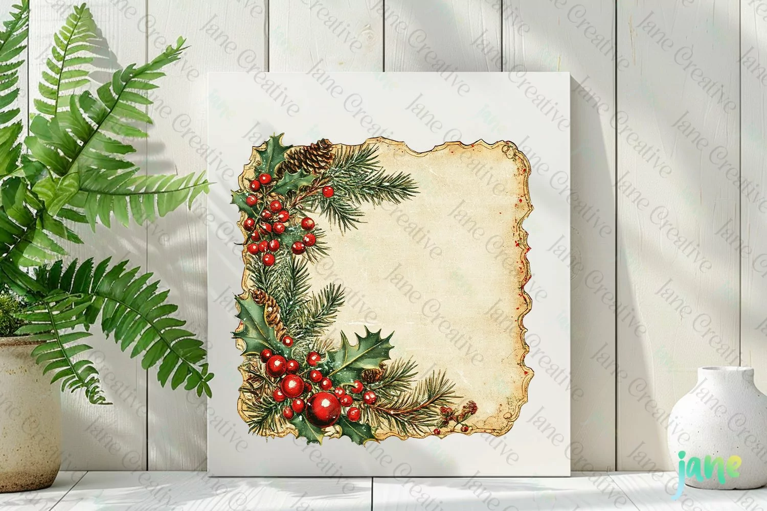 Old Vintage Christmas Sublimation product image 1