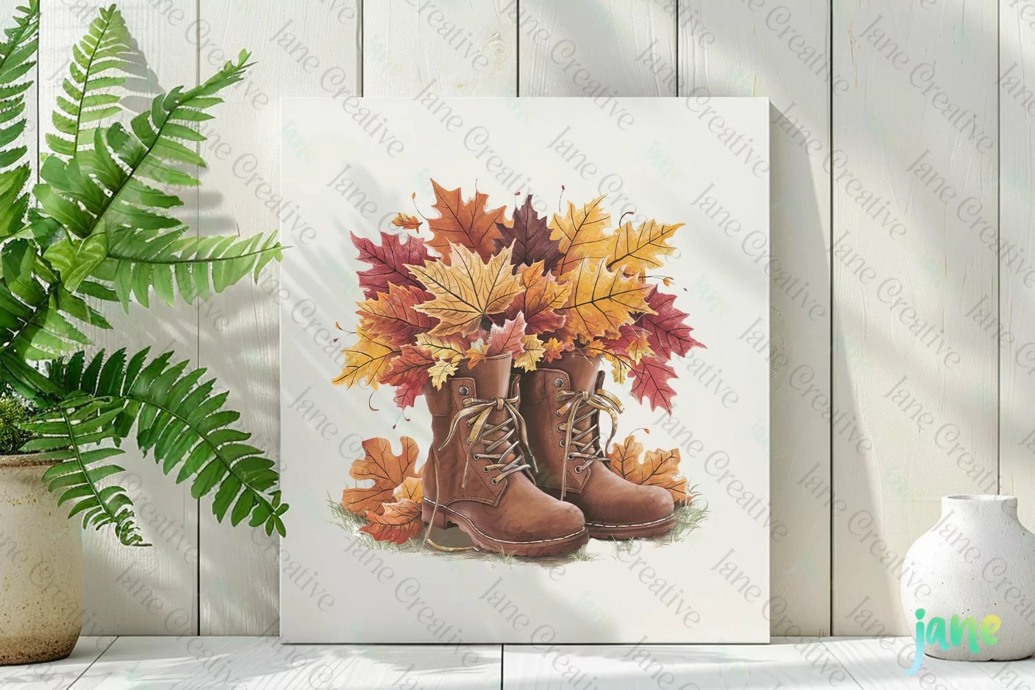 Watercolor Fall Clipart product image 1
