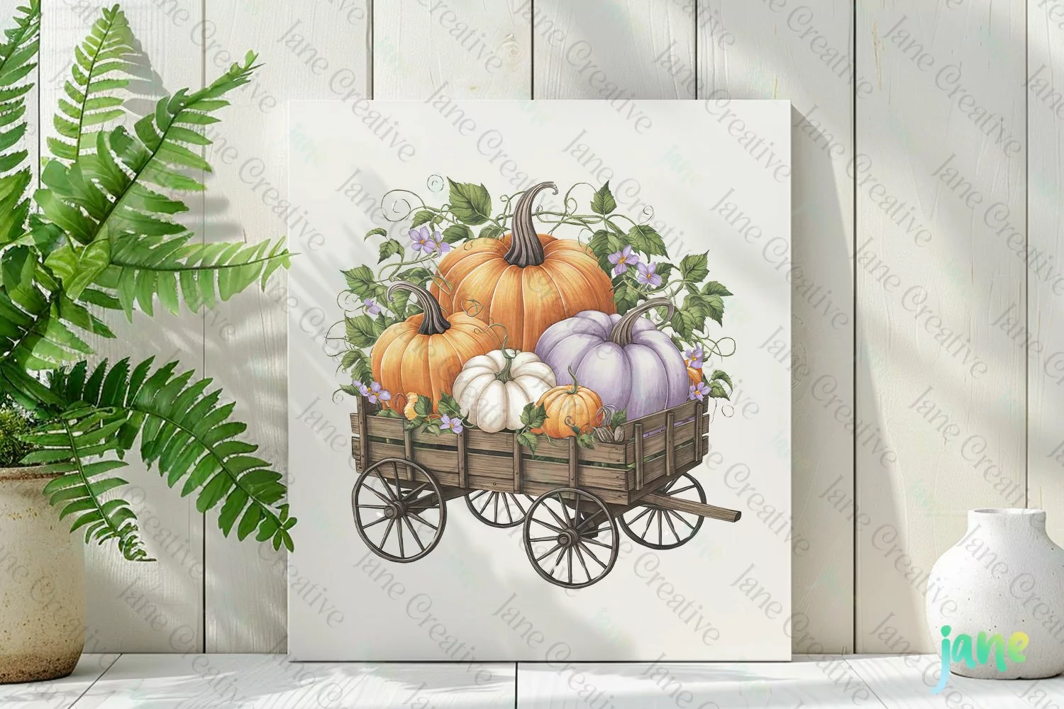 Watercolor Fall Clipart product image 1