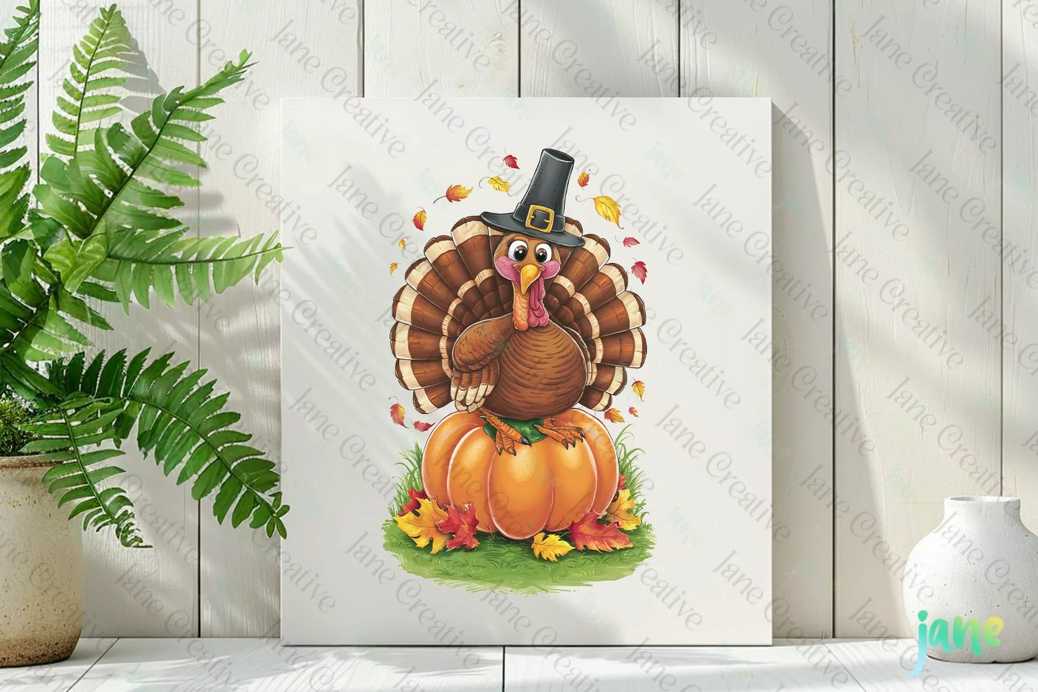 Watercolor Fall Clipart product image 1