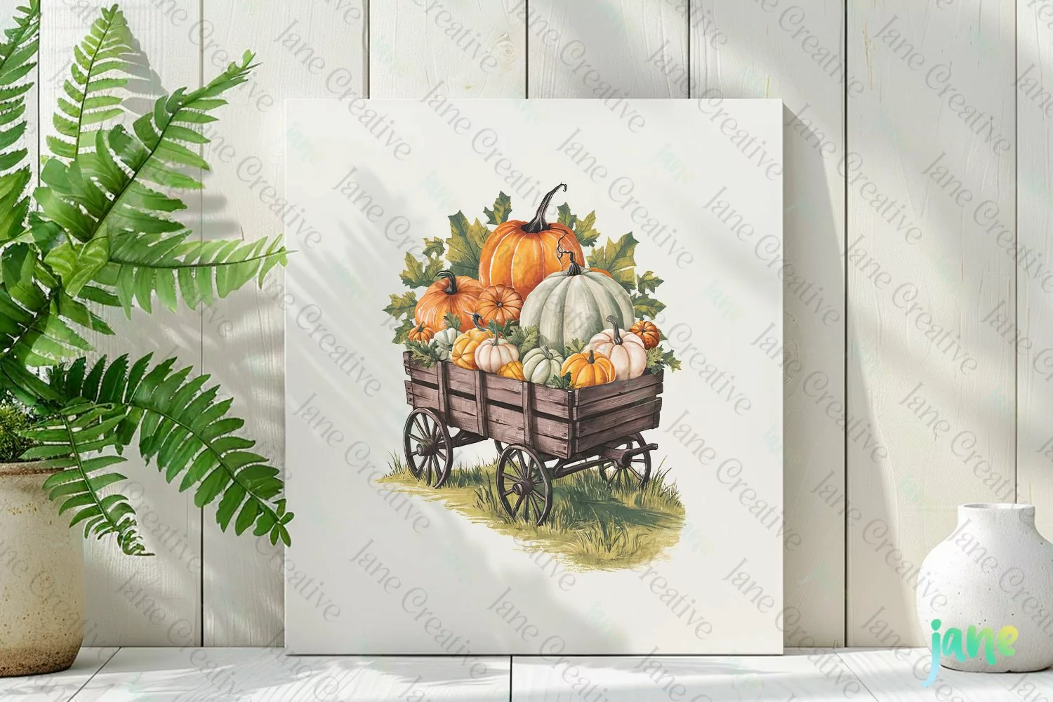 Watercolor Fall Clipart product image 1
