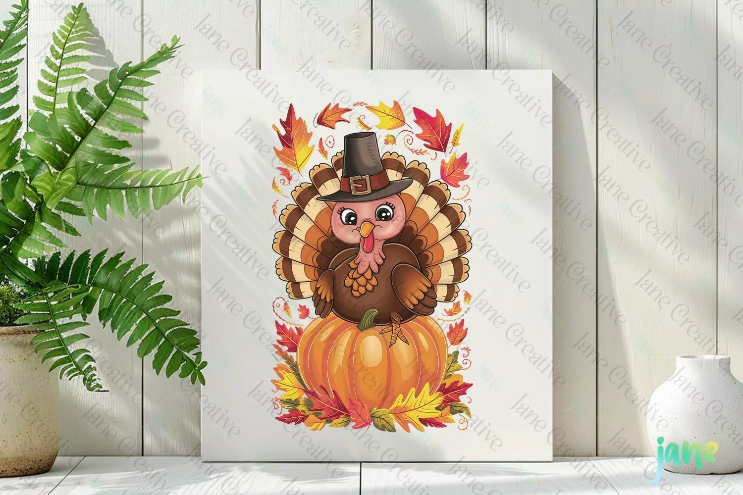 Watercolor Fall Clipart product image 1