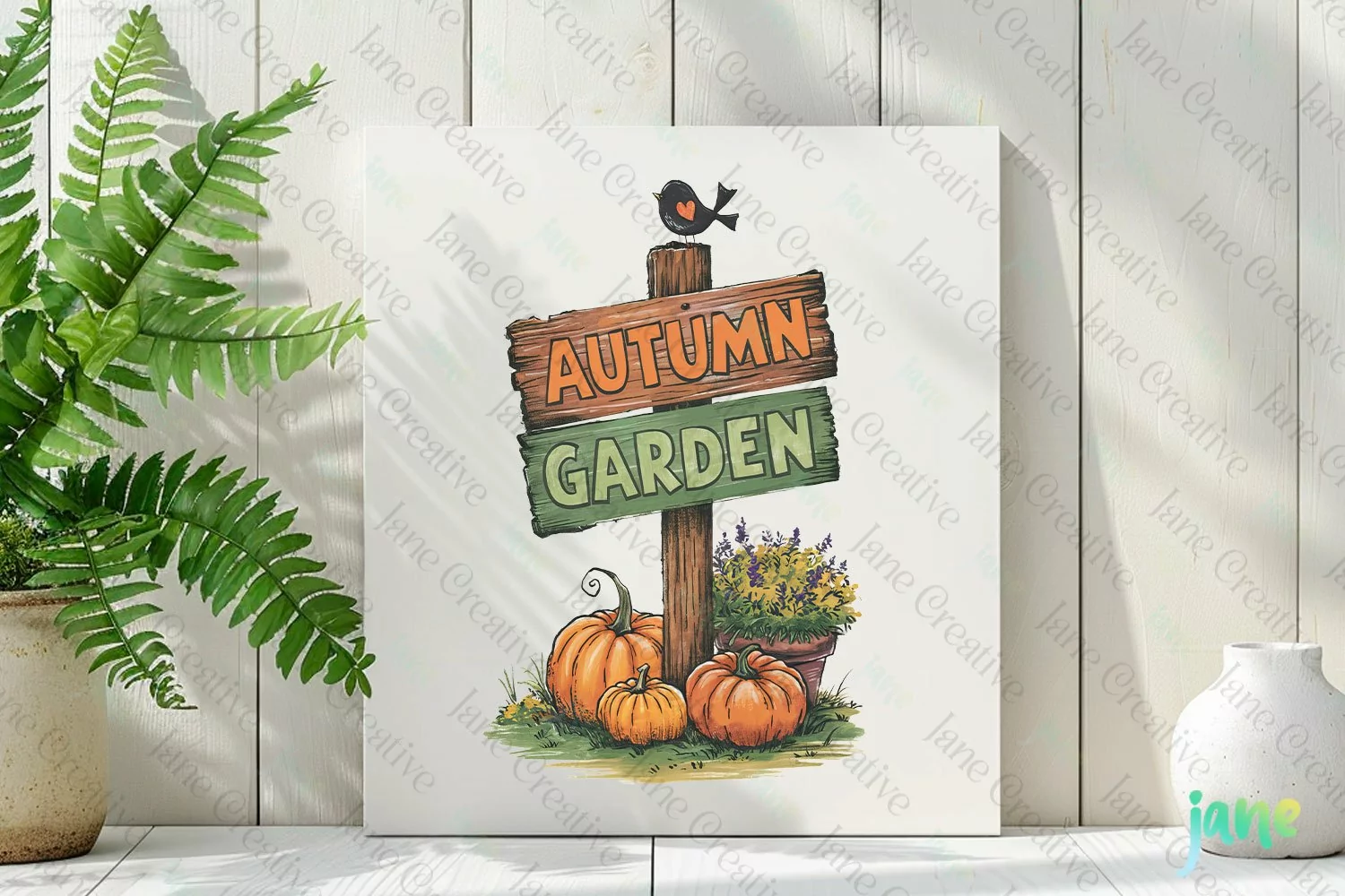 Watercolor Fall Clipart product image 1