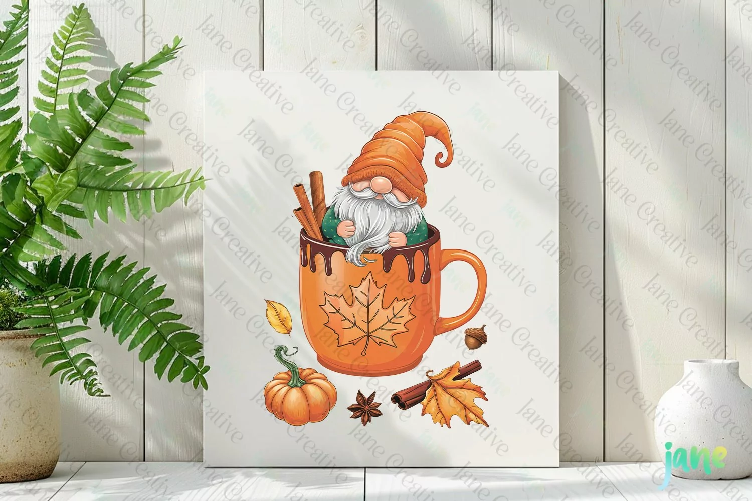 Watercolor Fall Clipart product image 1