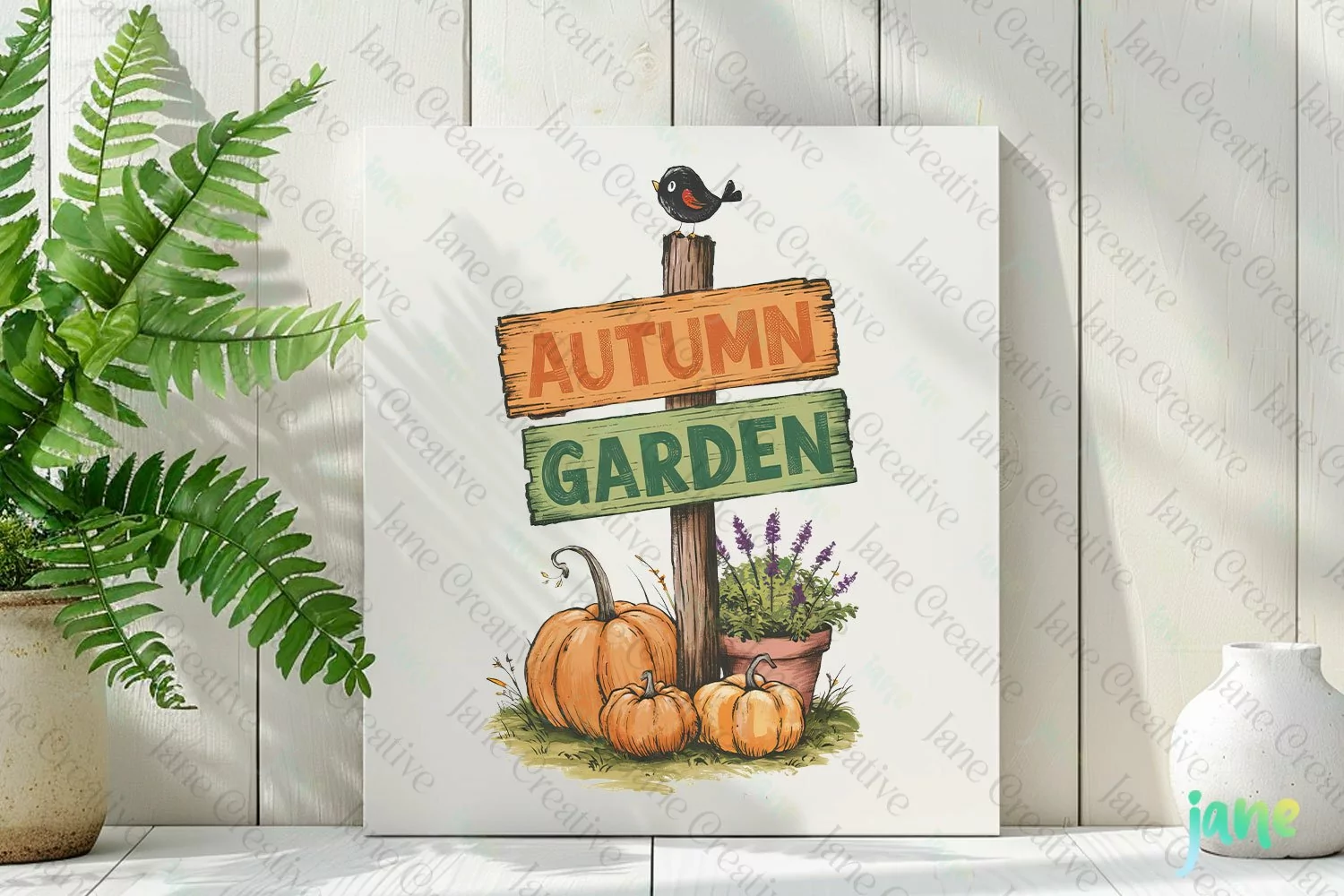 Watercolor Fall Clipart product image 1