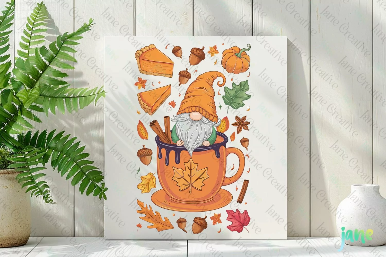 Watercolor Fall Clipart product image 1