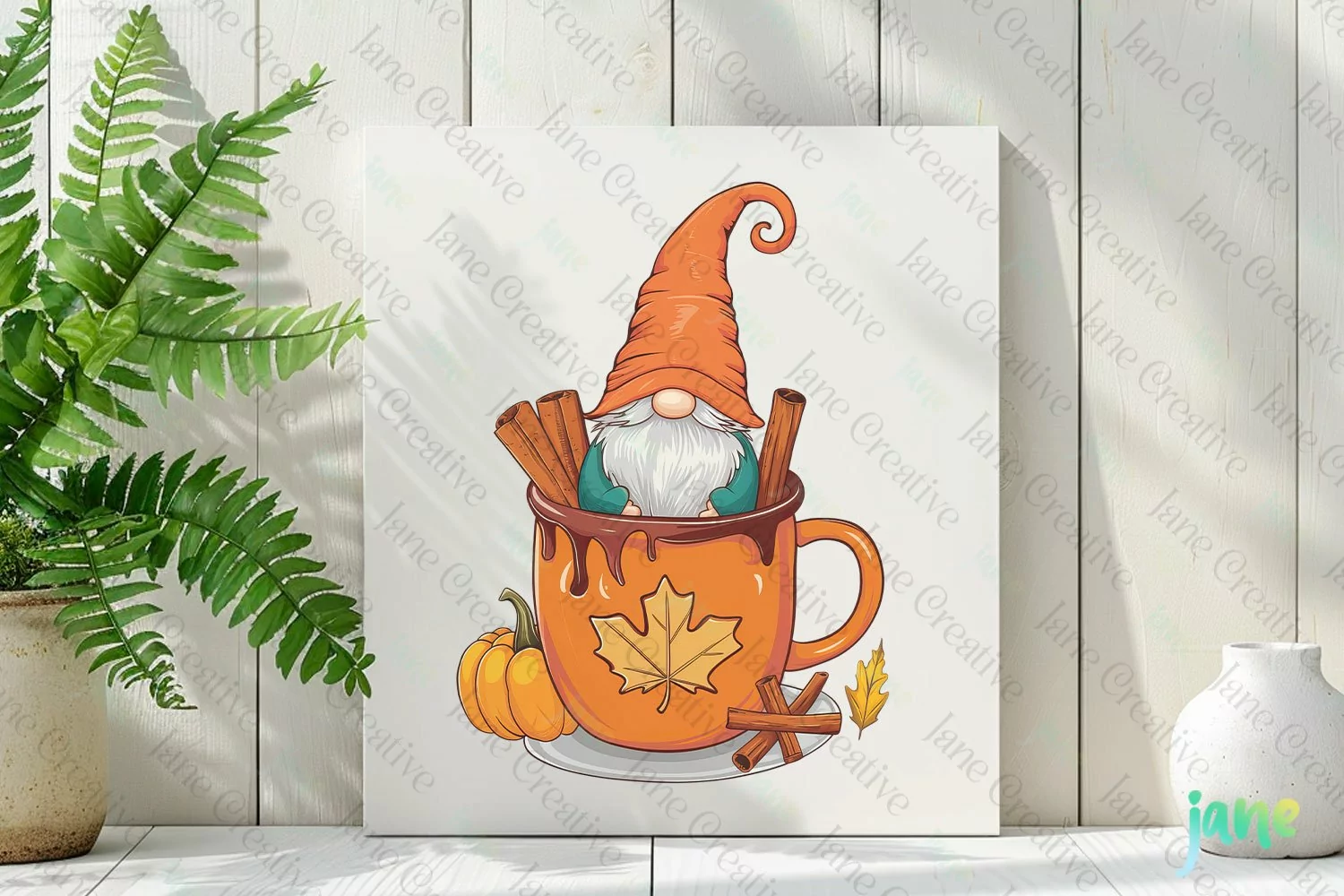 Watercolor Fall Clipart product image 1