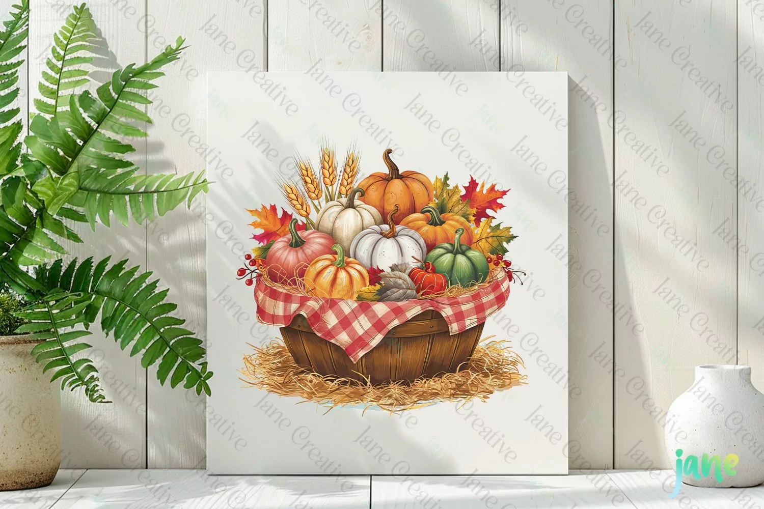 Watercolor Fall Clipart product image 1