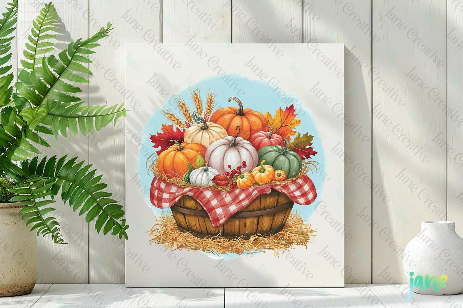 Watercolor Fall Clipart product image 1