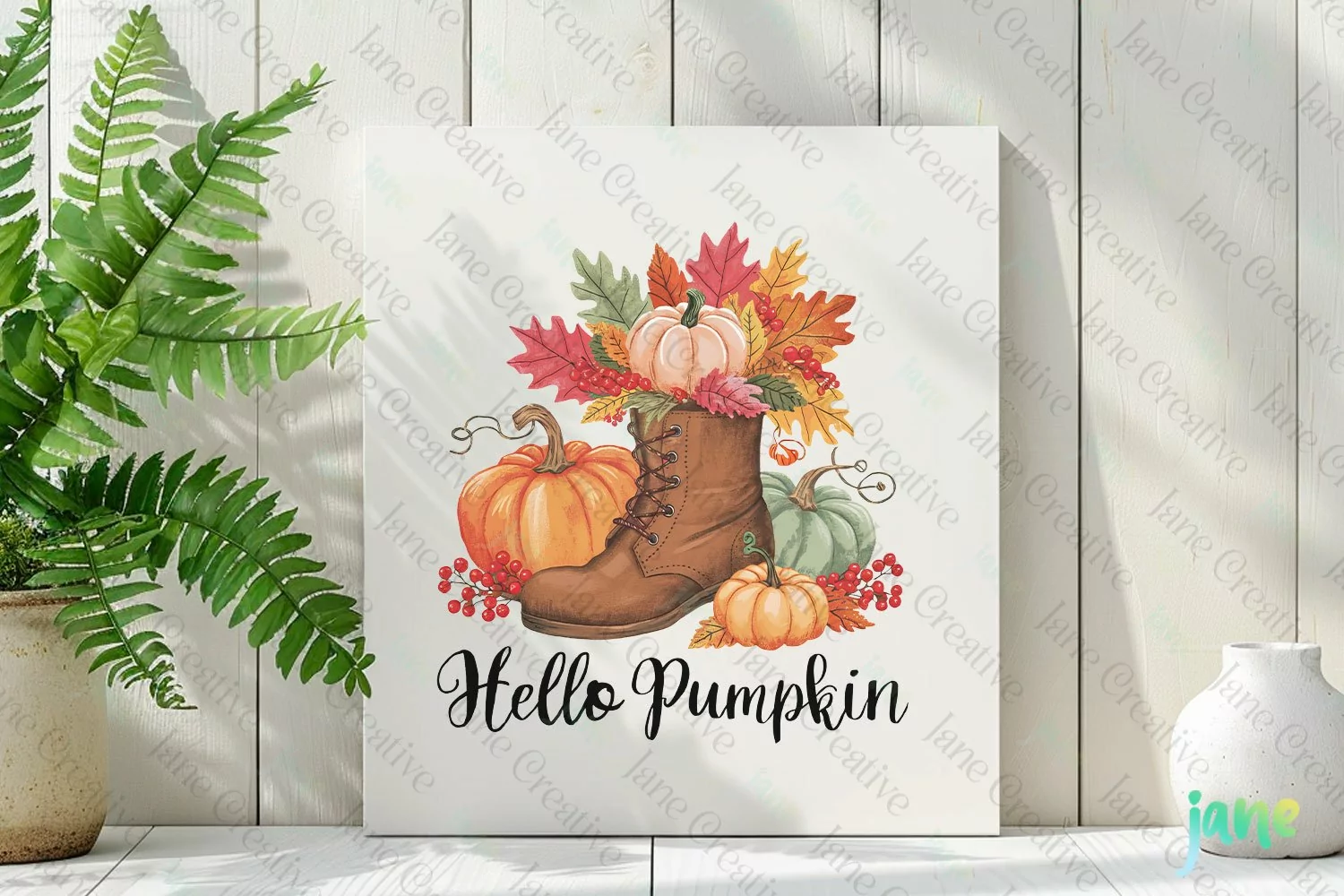 Watercolor Fall Clipart product image 1