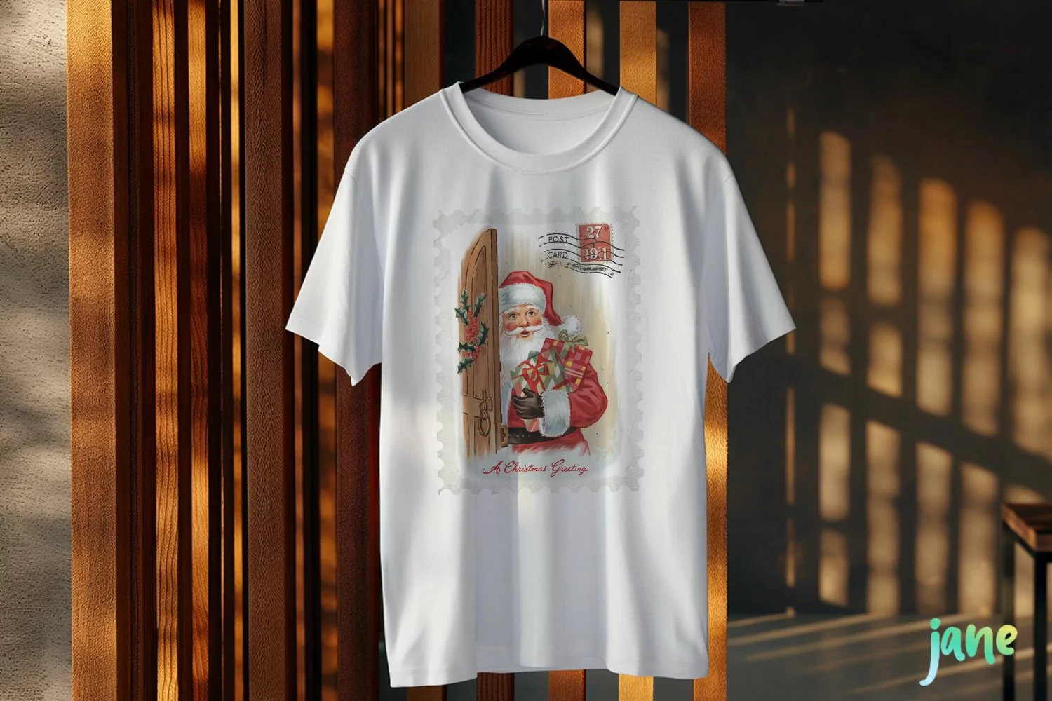 Vintage Christmas Postage Stamp product image 1