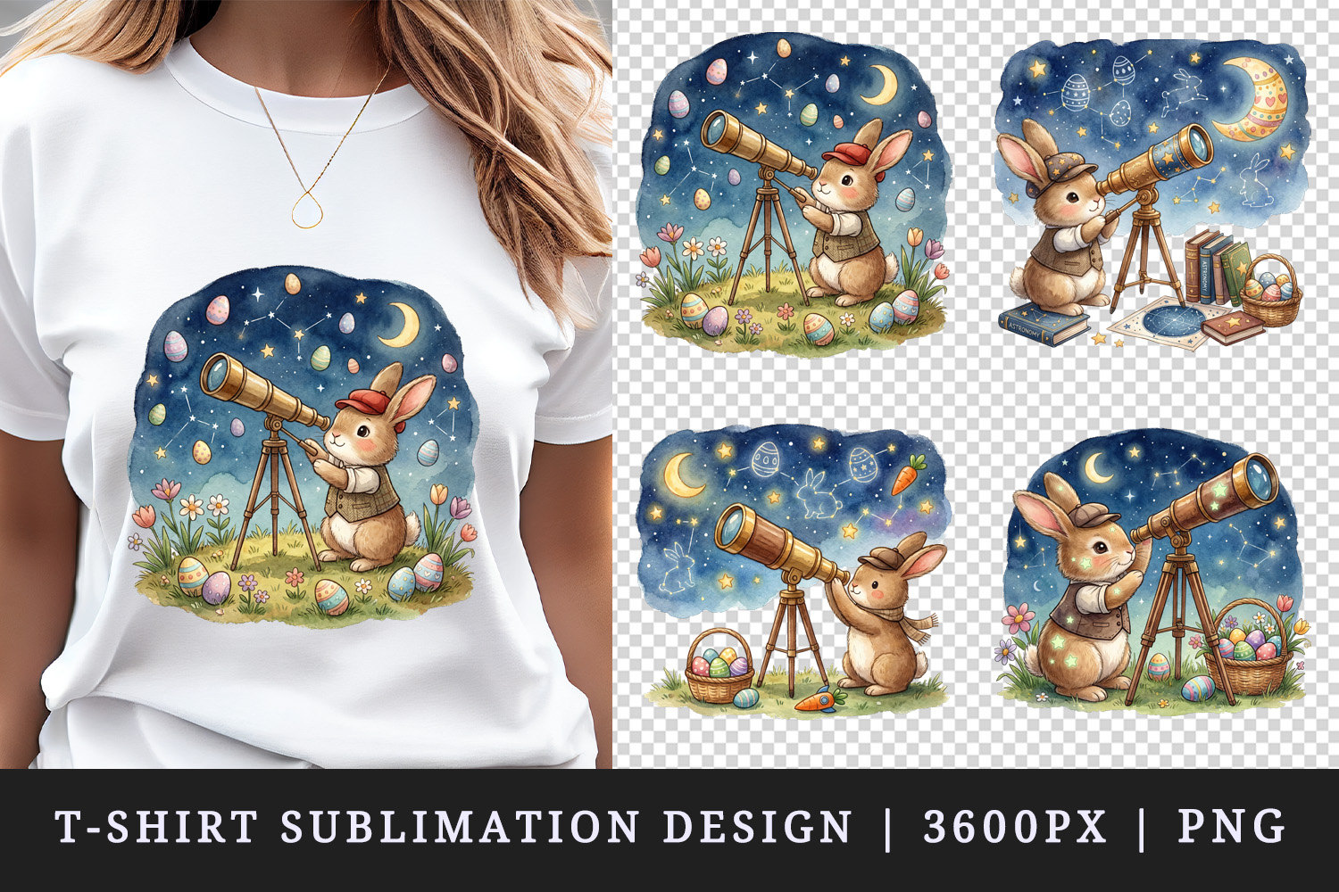 Easter t-shirt printable sublimation design png product image 1