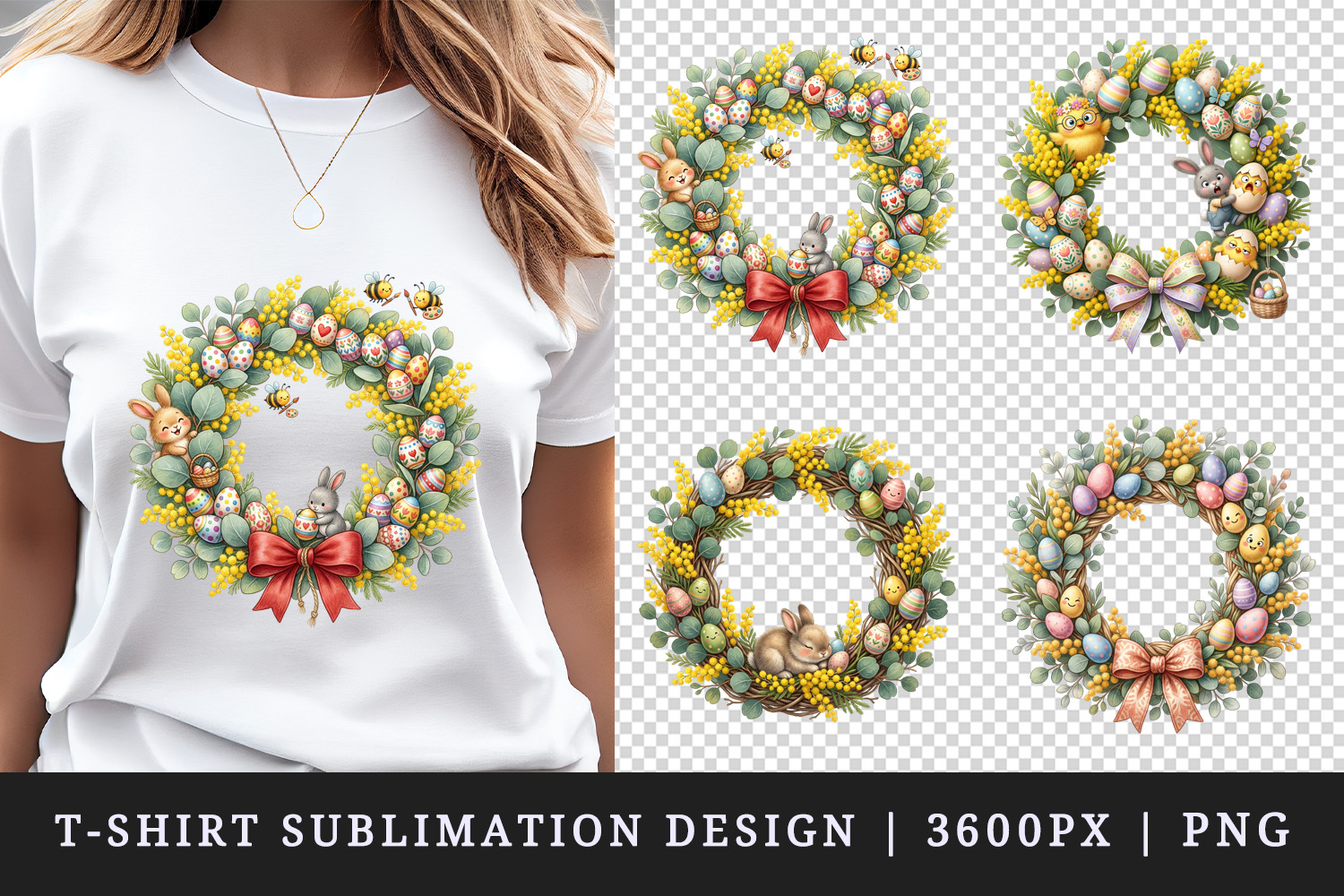 Easter t-shirt printable sublimation design png product image 1
