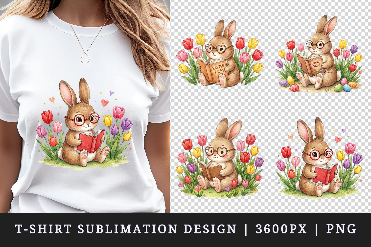 Easter t-shirt printable sublimation design png product image 1
