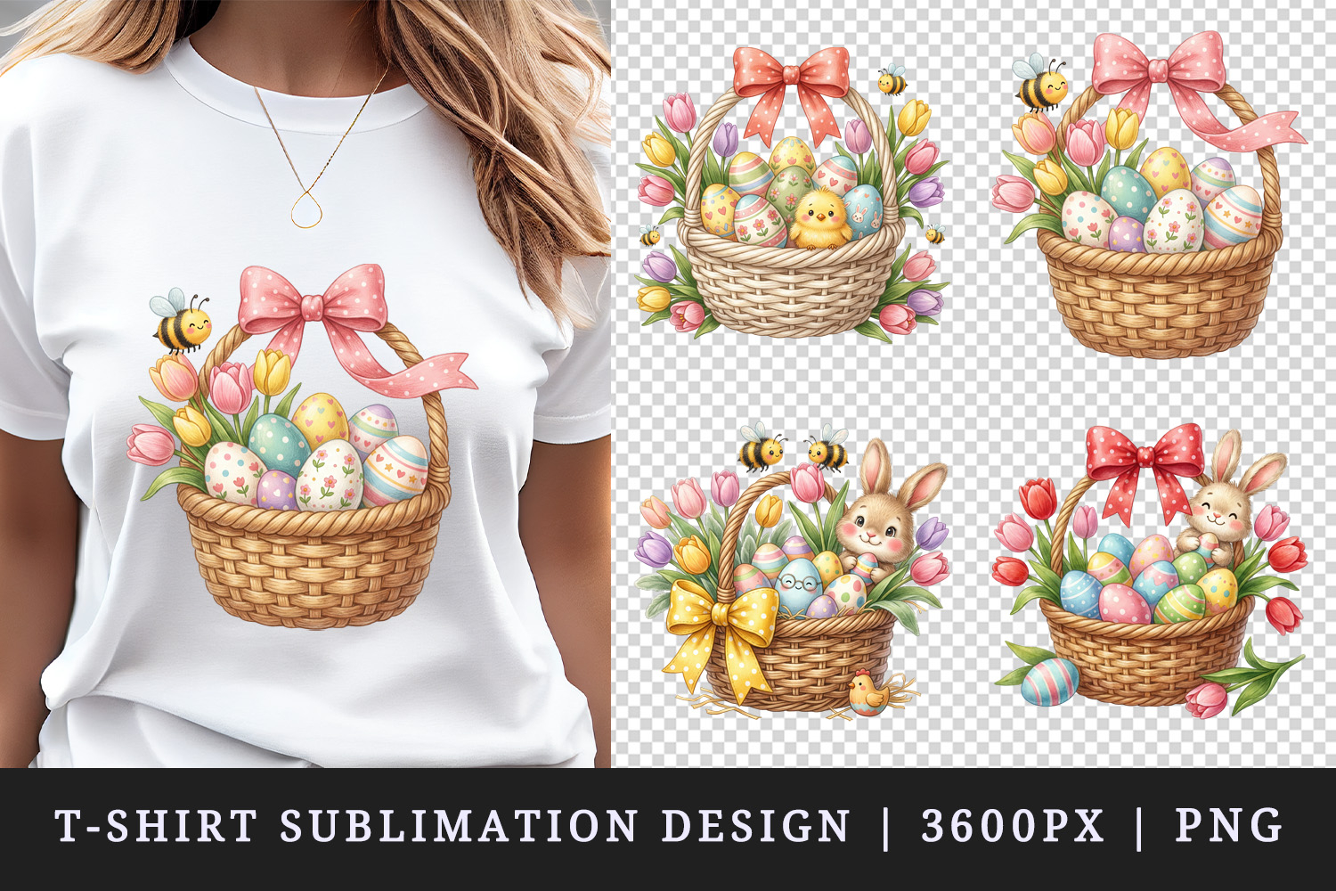 Easter t-shirt printable sublimation design png product image 1