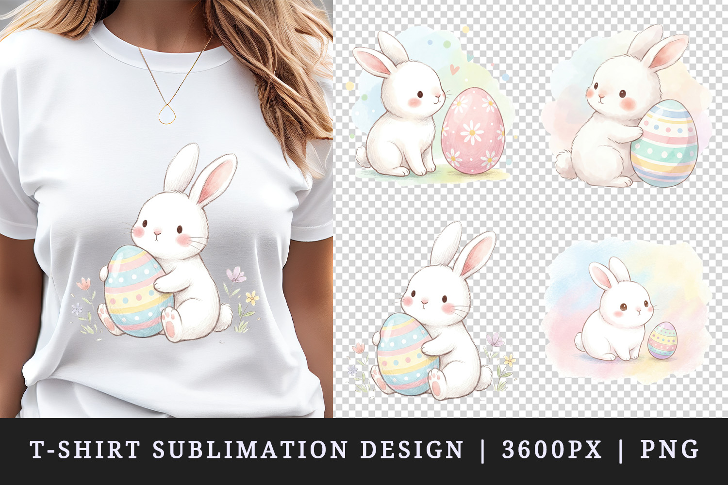 Easter t-shirt printable sublimation design png product image 1