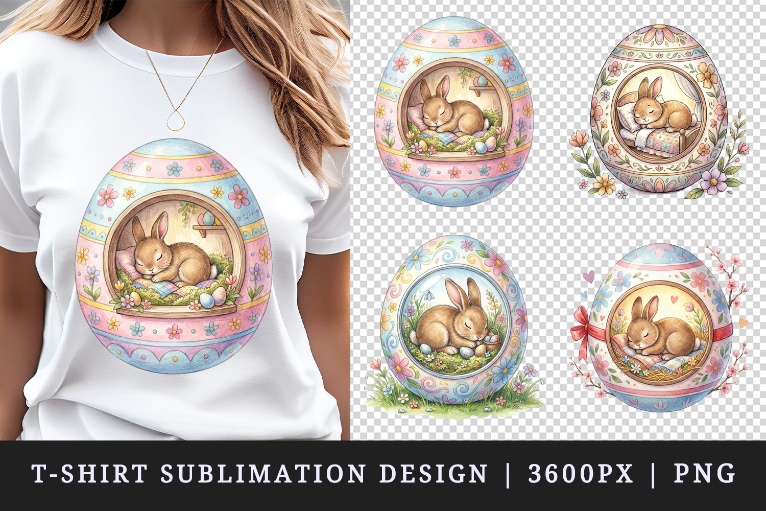Easter t-shirt printable sublimation design png product image 1