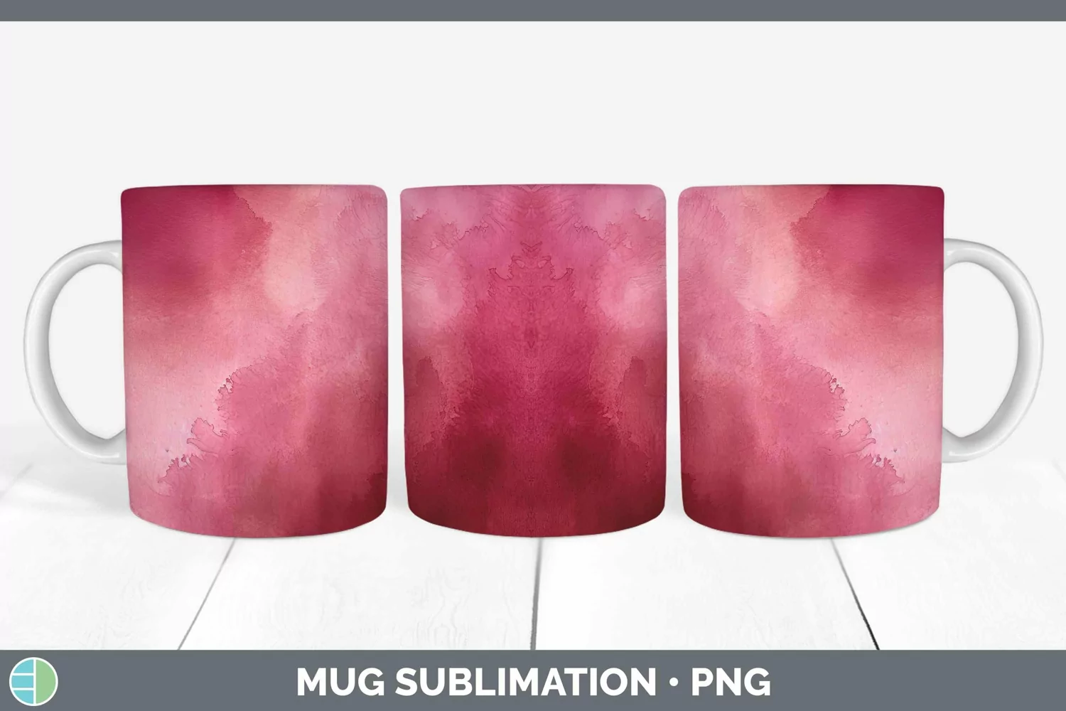 GorgeousPink Mug Wrap design.