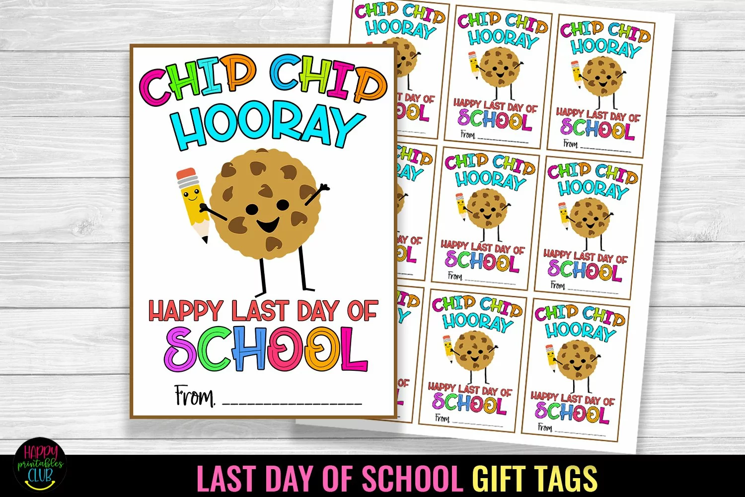 st Day of School Gift Tags I End of School Tags for Students I Classmate Thank You Gift Tags