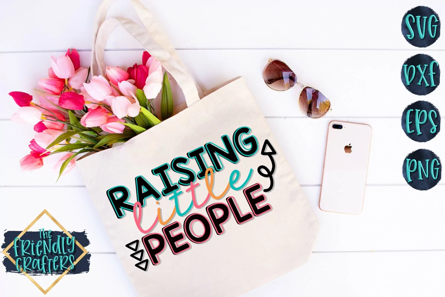 Raising Little People - A Parent SVG product image 1