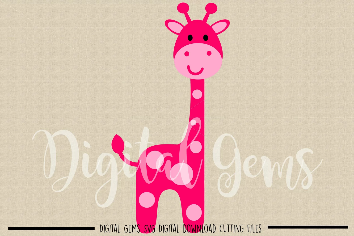 Giraffe SVG / EPS / DXF Files product image 1