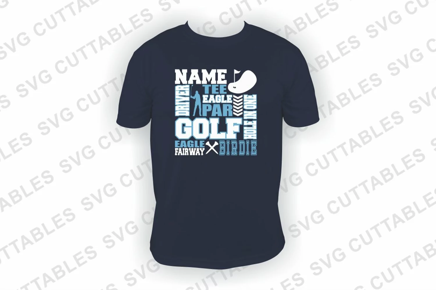 Golf SVG | Golf Subway Art | Shirt Design product image 1