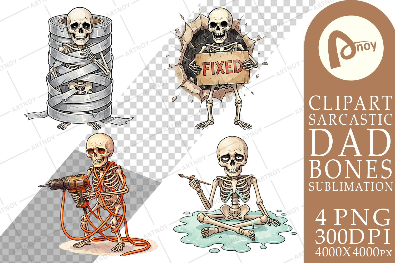 Failed DIY Dad Bone Sublimation product image 1