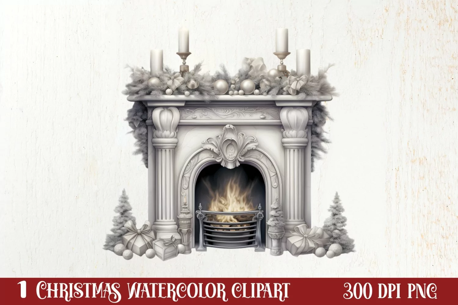 Fairy Christmas Collection Sublimation Clipart product image 1