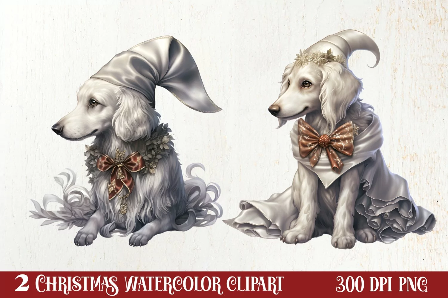 Fairy Christmas Collection Sublimation Clipart product image 1