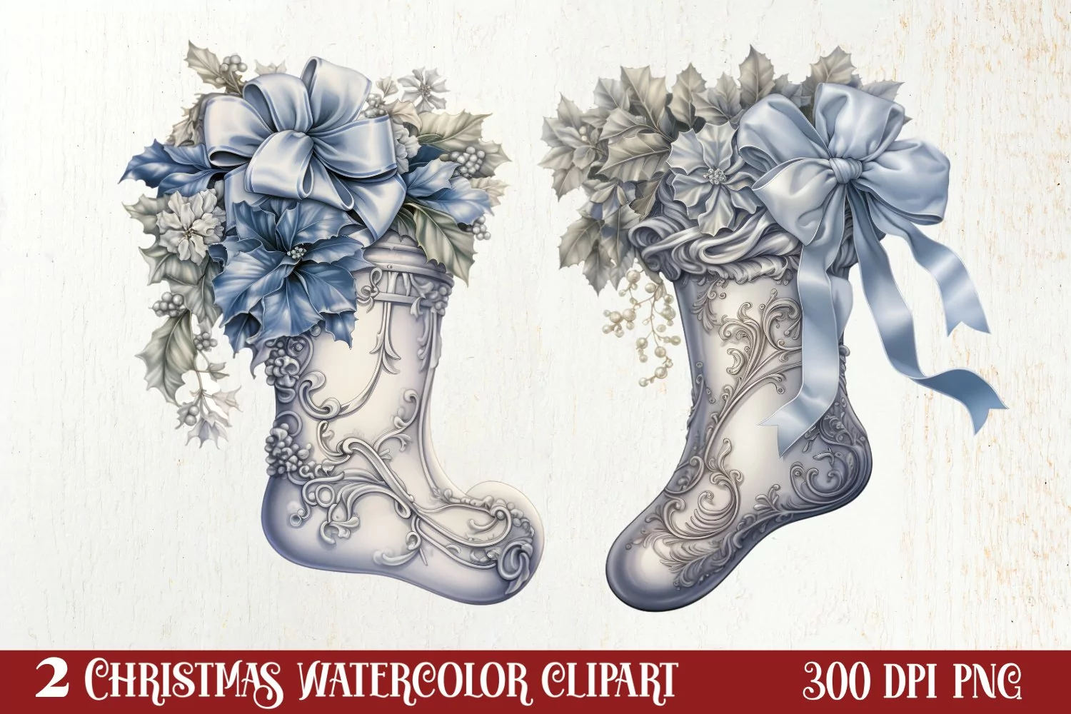 Fairy Christmas Collection Sublimation Clipart product image 1