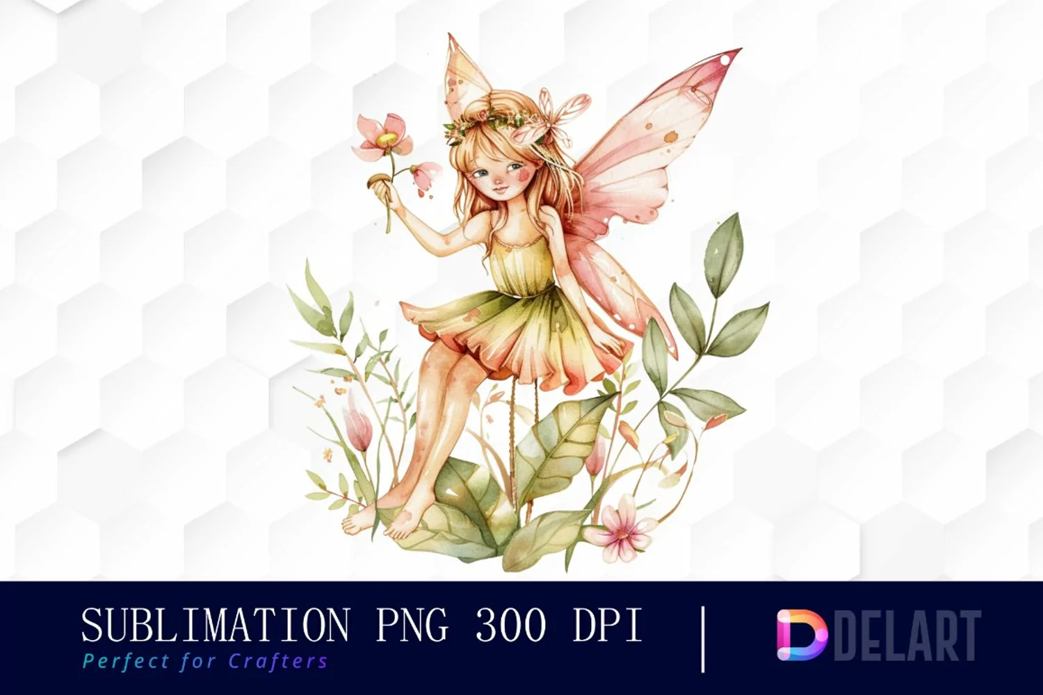 Fairy Girl Graphics Clipart product image 1