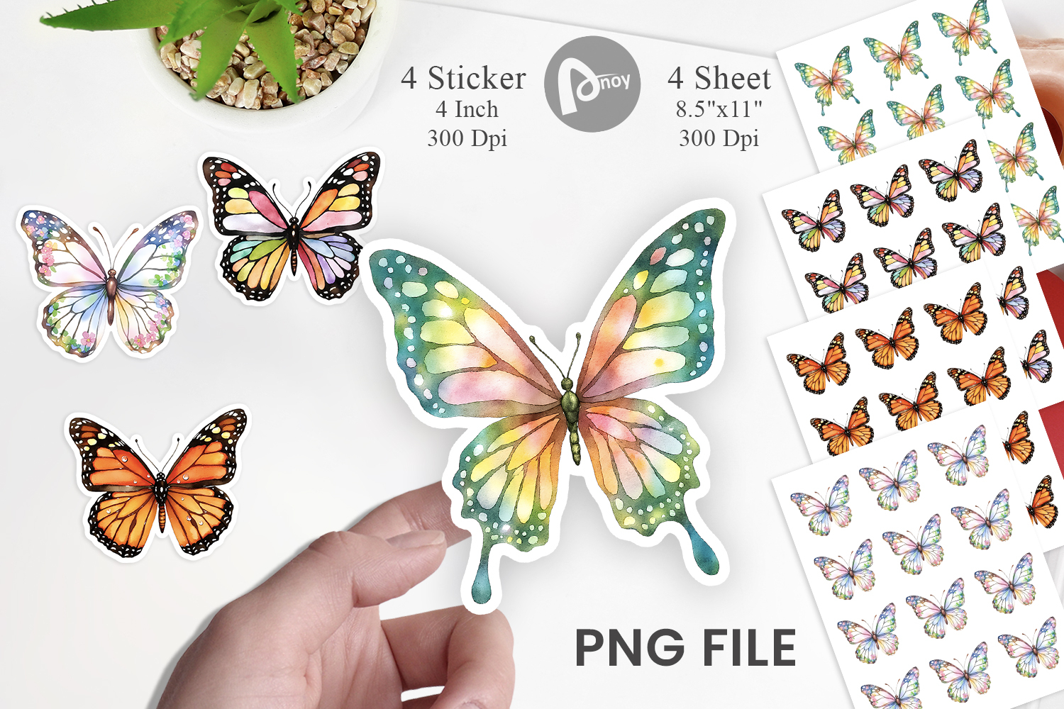 Fairy Butterfly Sticker product image 1