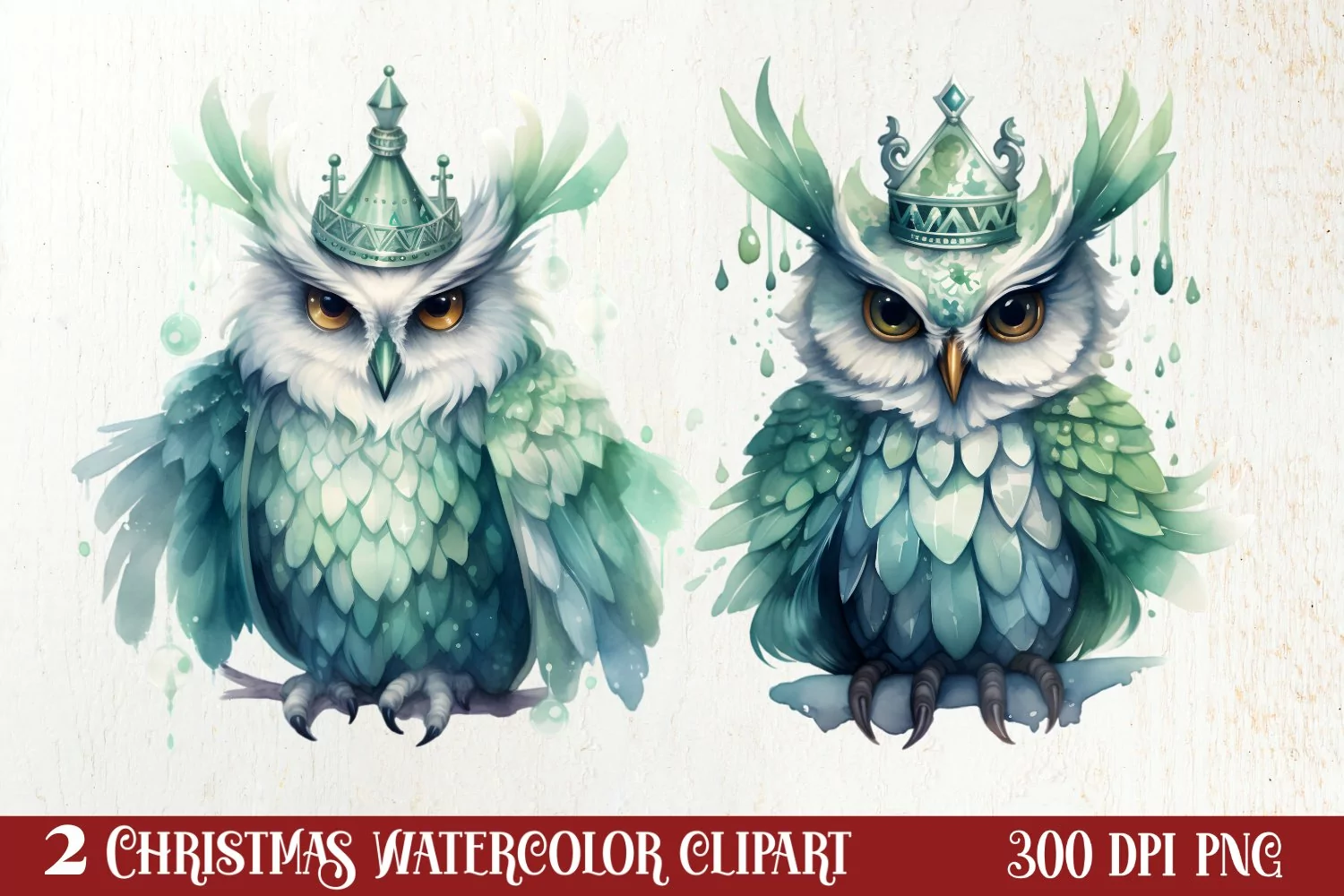Fantasy Fairytale Christmas Clipart Sublimation product image 1