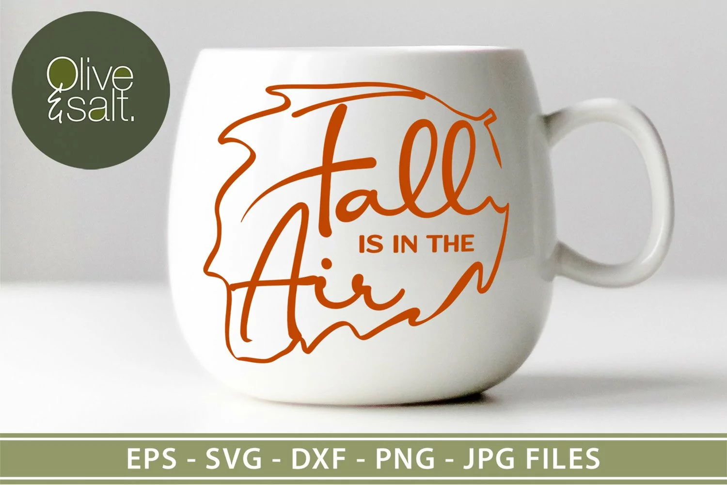 Fall is in the air svg, fall svg, fall quote svg, autumn svg product image 1