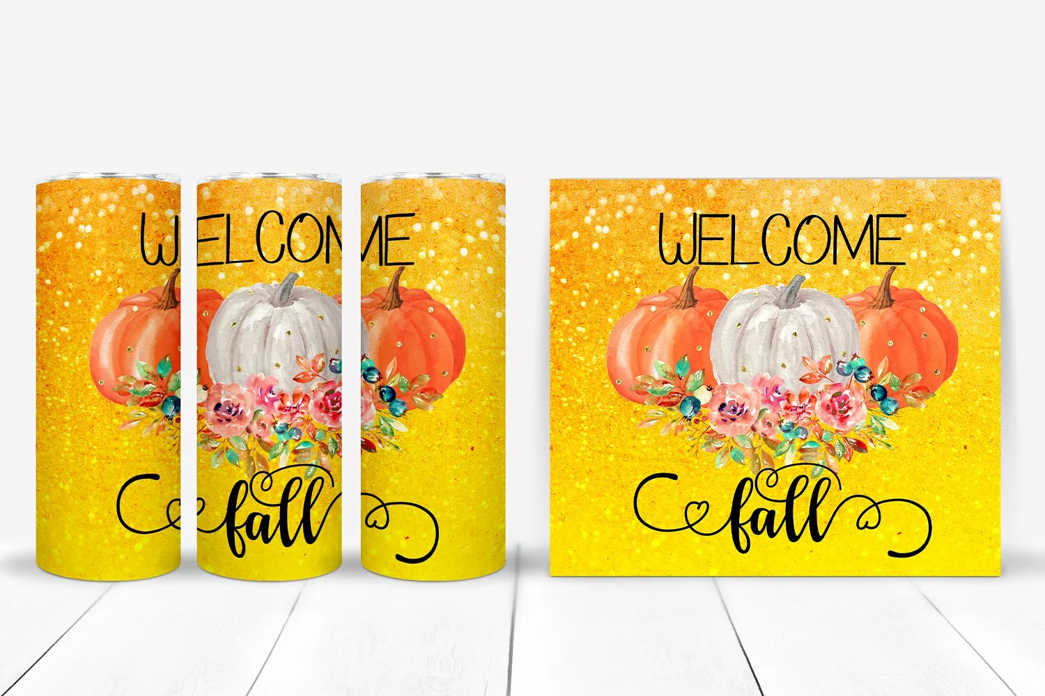 fall tumbler wrap png - fall tumbler sublimation png - autumn tumbler wrap png- thanksgiving tumbler wrap png