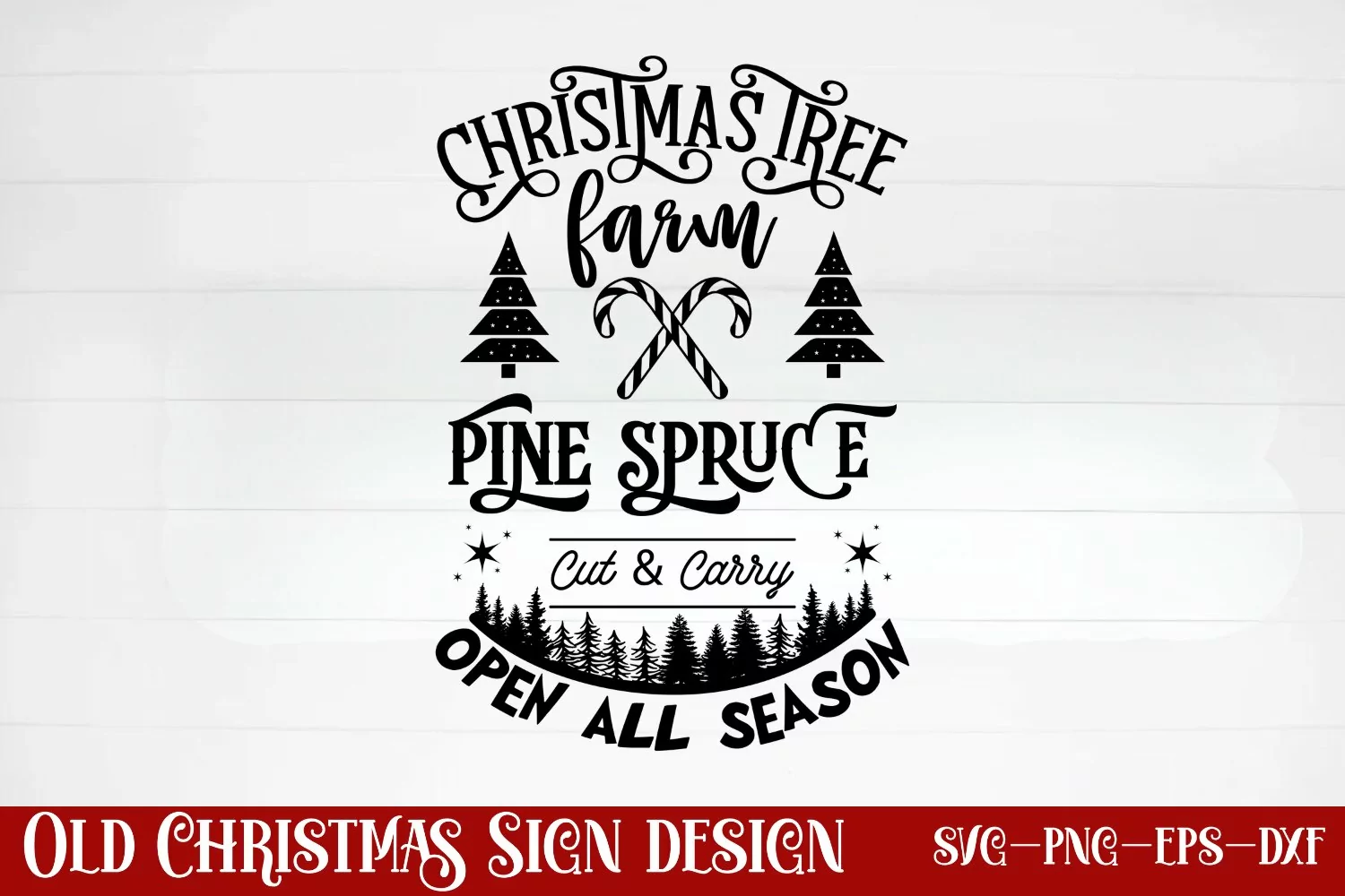 Christmas tree farm pine spruce cut & carry open all season product image 1