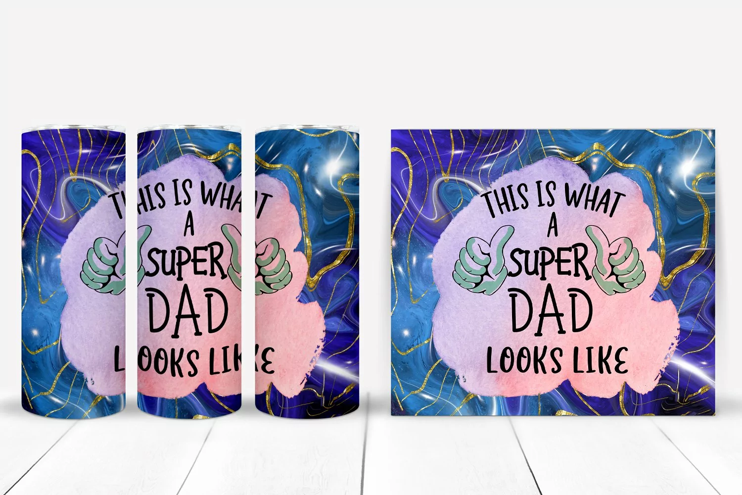 FATHERS DAY TUMBLER SUBLIMATION I 20 Oz Tumbler Wrap for Dad I Dad Tumbler Sublimation