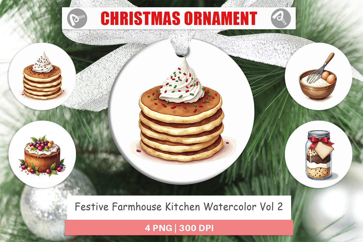 Festive Farmhouse Kitchen Ornament product image 1
