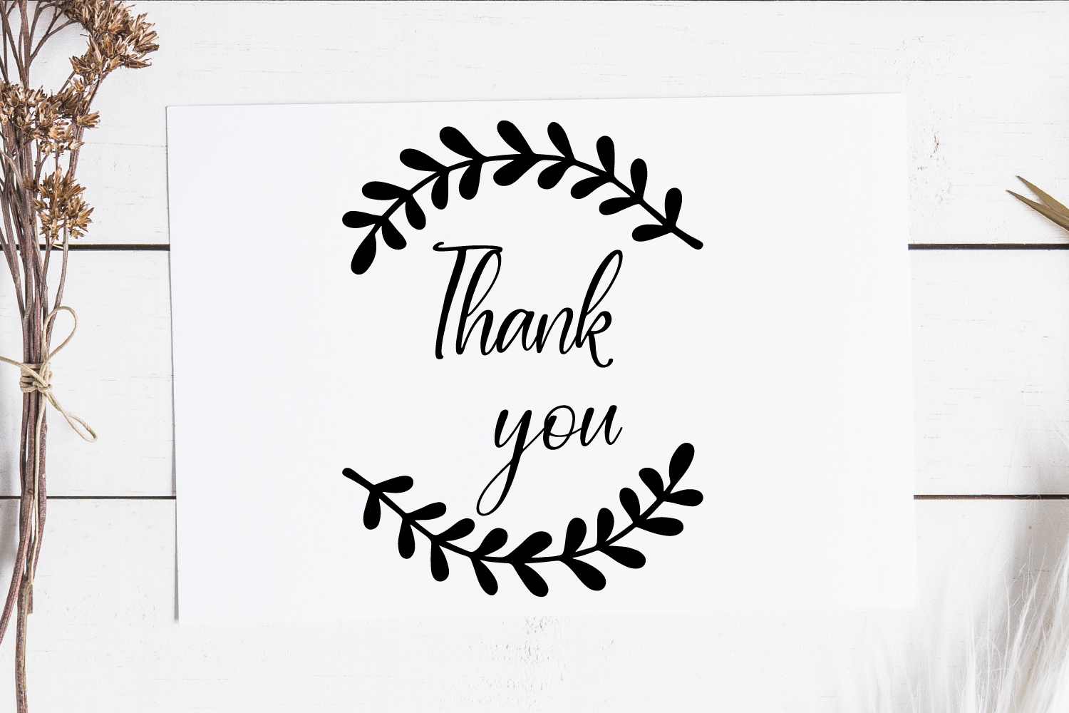 Floral Borders SVG Cut File. Circle Laurel Leaves Frames PNG product image 1