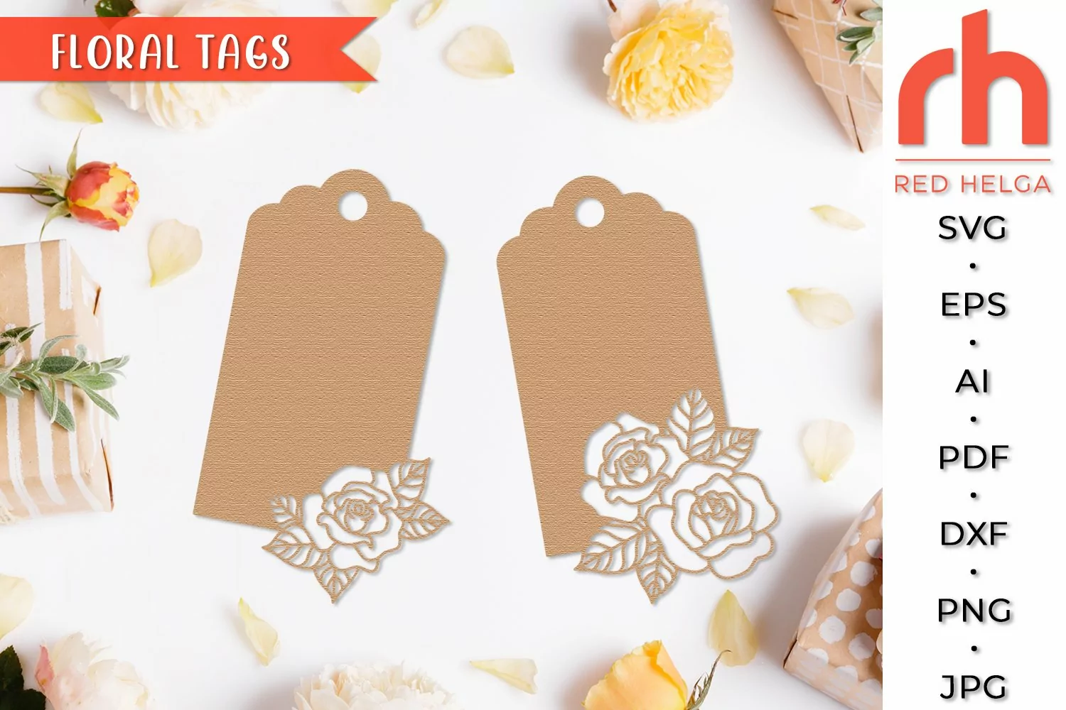 gift tag svg, floral tag svg, clothing tag svg, rose gift tags svg, flower gift tags svg, june birth tag svg, birthday tags svg, gemini tags svg, tags svg, tags cut file, wedding tag svg, ornament tag svg, gift tags dxf, gift tags png, tags stencil