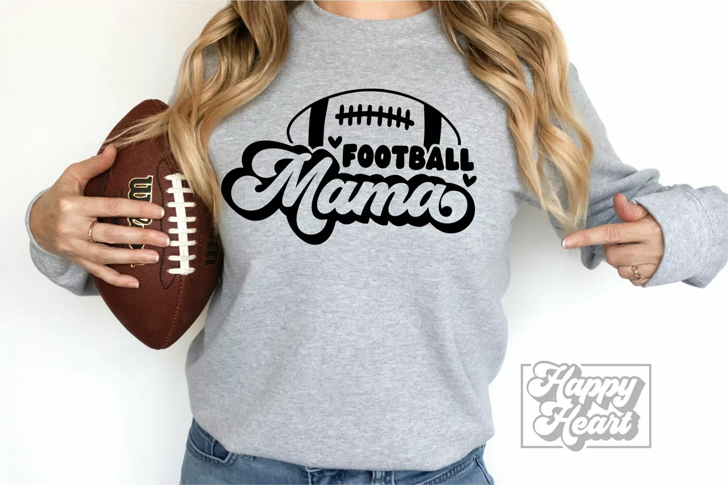 Football Mama SVG - Football Mom Shirt - Sport Mothers Day product image 1