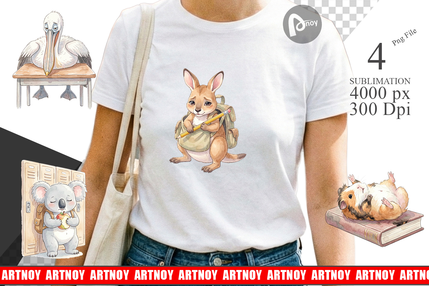 Friday Burnout Animal Sublimation product image 1