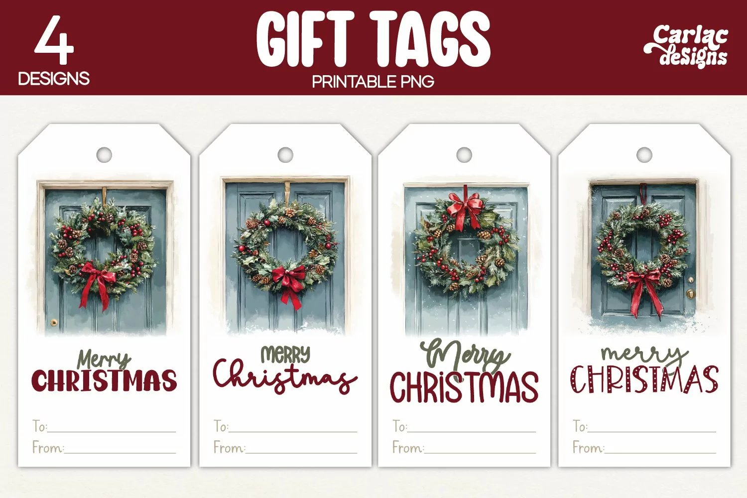 front porch gift tags