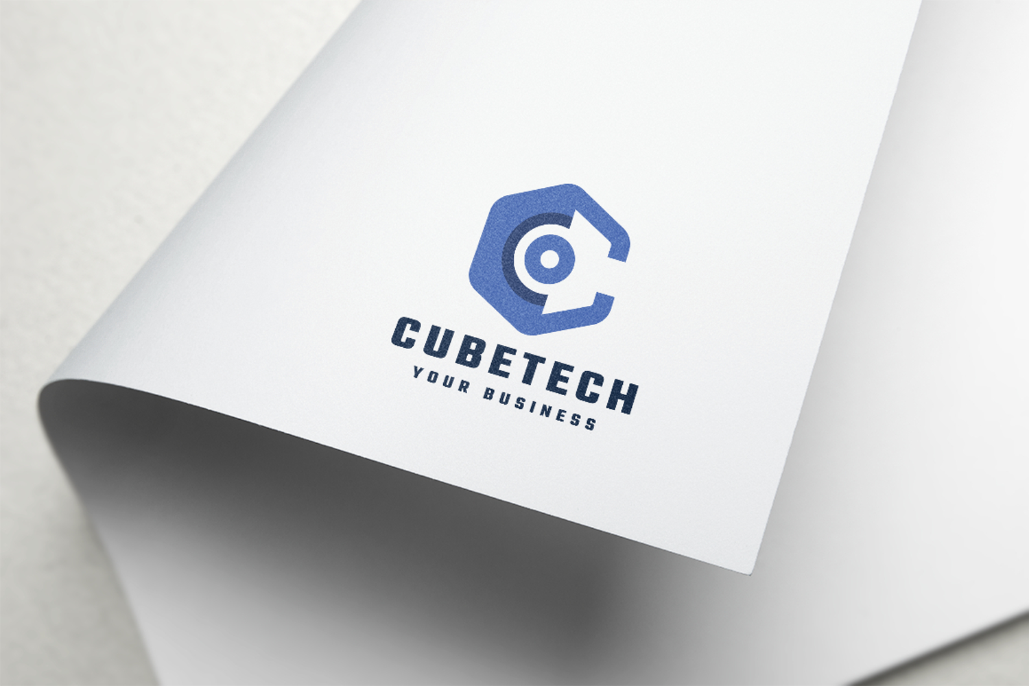 Modern Hexagon C Letter Tech Logo product image 1